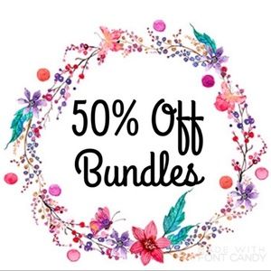 50% OFF ALL BUNDLES!